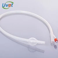 uvet medical silicone flushing catheter with balloon medical equipment accessories