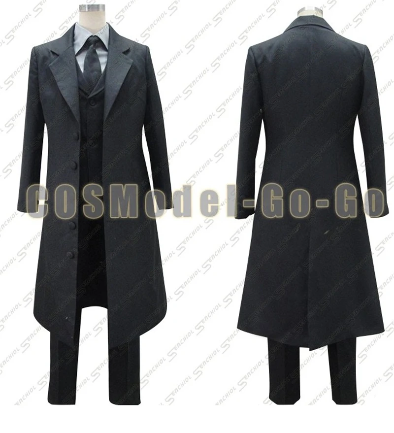 Аниме Fate Zero Emiya Kiritsugu косплей костюм черная униформа наряд вечерние костюмы на