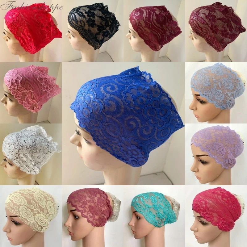 Женский мусульманский головной убор бандаж тюрбан шарф шаль|Мусульманская