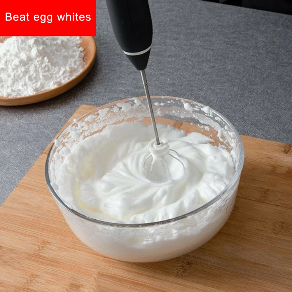 Кухонный Электрический ручной венчик миксер для кофе искусственный взбиватель