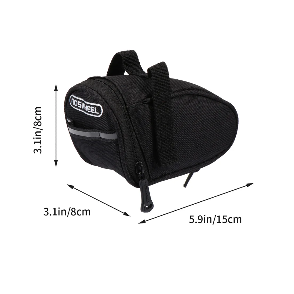 

1Pc Bike Backseat Bag Stylish Durable Cool Storage Container Cycling Bag Bike Accessories Bike Pouch for Outdoor