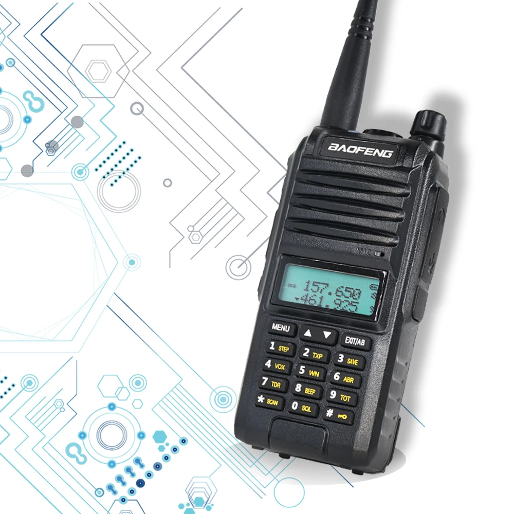 BaoFeng A58S трехдиапазонная 8 Вт рация 3800 мАч портативная CB Ham радио 10 км fm-приемопередатчик обновление UV-82hp двухстороннее радио UV82