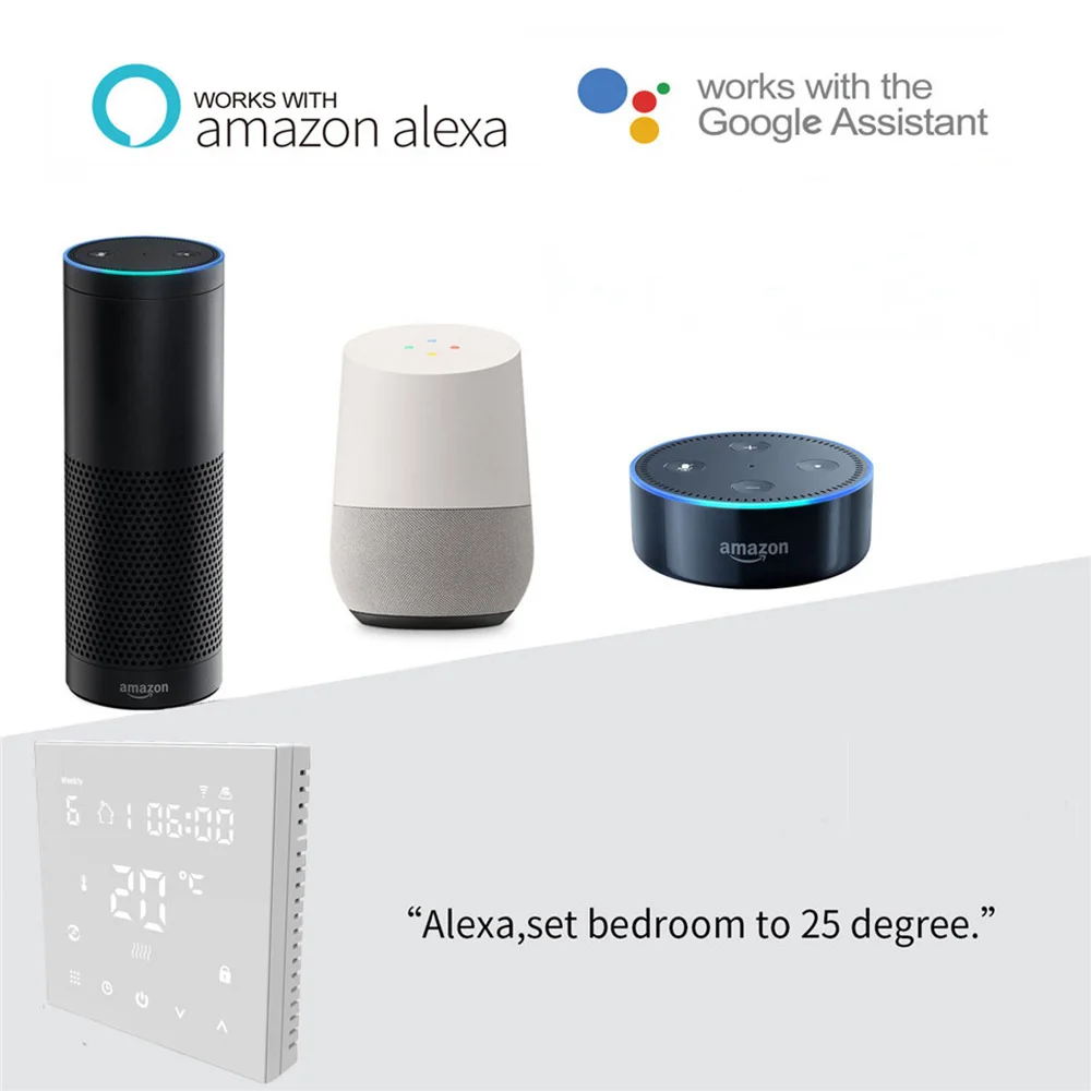 Цифровой программируемый термостат для теплого газового котла с Wi Fi