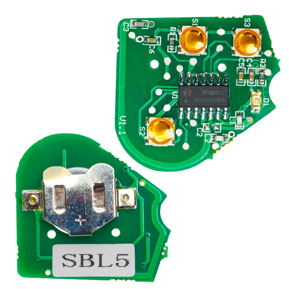 KEYECU 433MHz 4D62 дистанционный ключ-брелок от машины 3 кнопки для Subaru Outback B13 Liberty B13 Impreza G12 2003-2010 P/N: 57497AG153