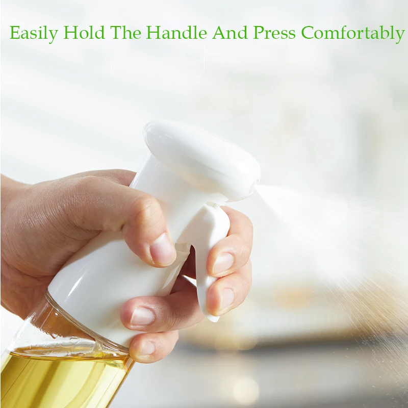 

220ml Glass Oil Spray Bottle Cooking BBQ Oil and Vinegar Spray Bottle Tools Kitchen Accessories Grilling Pressure Oil Bottle