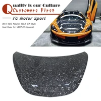 car accessories forged carbon fiber oem style engine hood fit for 2018 2021 600lt hood cover same for 540c 570s upgrade