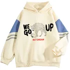 Kpop Женская толстовка NCT DREAM Повседневный винтажный пуловер с длинным рукавом топ с мультяшным принтом модная Толстовка в стиле Харадзюку унисекс толстовка с капюшоном