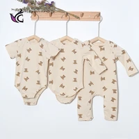 yg brand childrens clothing spring and summer new cartoon creative egg triangle creeping suit mens and womens baby bag fart