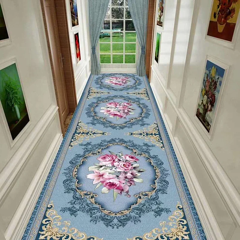 Длинный ковер в сельском стиле для коридора европейском гостиной спальни