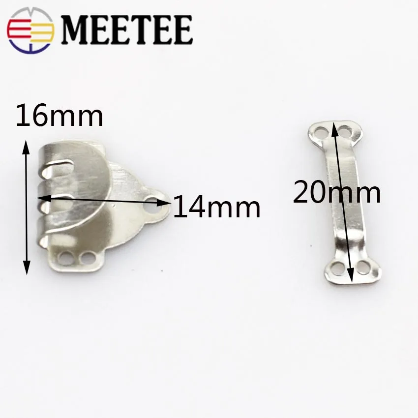 100pcs Women Man Trousers Skirt Metal Hook Buckle Pants Button DIY Garments Hooks Accessories F3 7|garment hooks|skirt hookstrouser hooks |