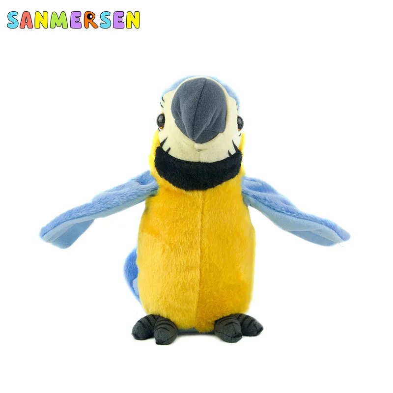 Детские электрические плюшевые игрушки можно научиться говорить с попугаем