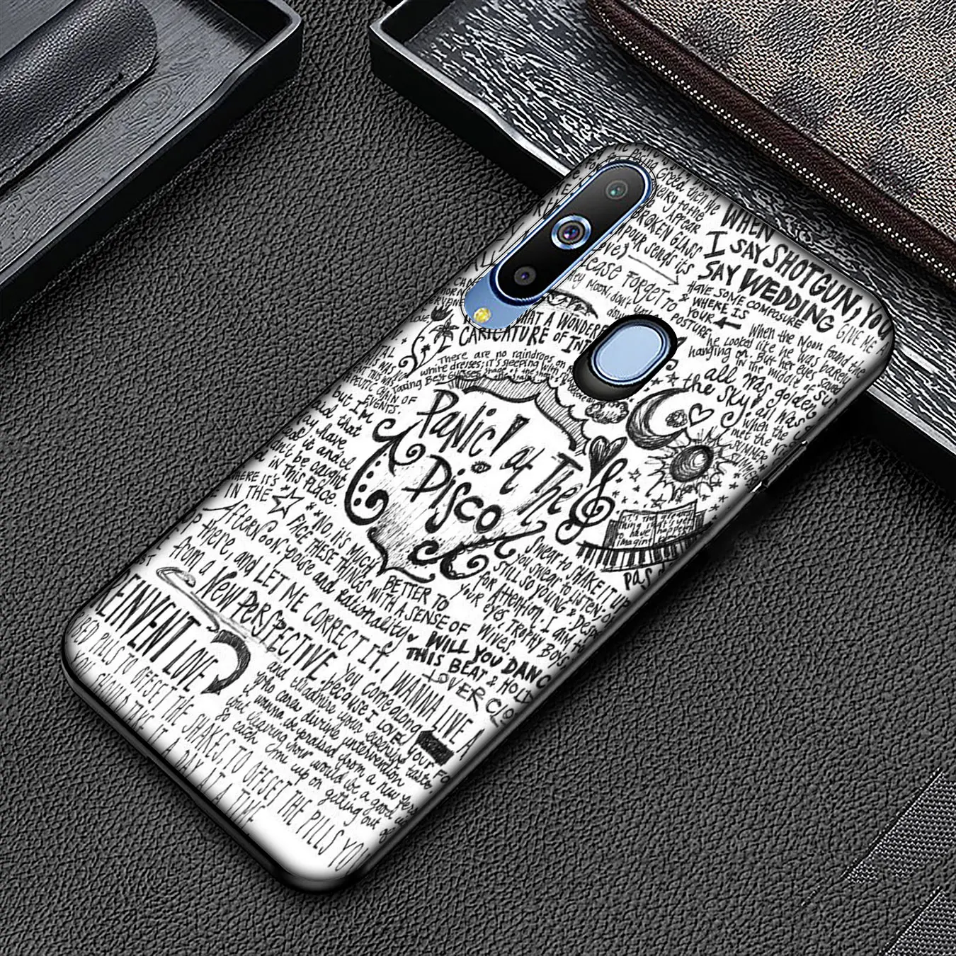 Panic! At The Disco Soft Silicone Phone Case for Samsung Galaxy A6 A9 A8 A7 2018 A3 A5 Note 9 8 10 Plus 20 Ultra | Мобильные