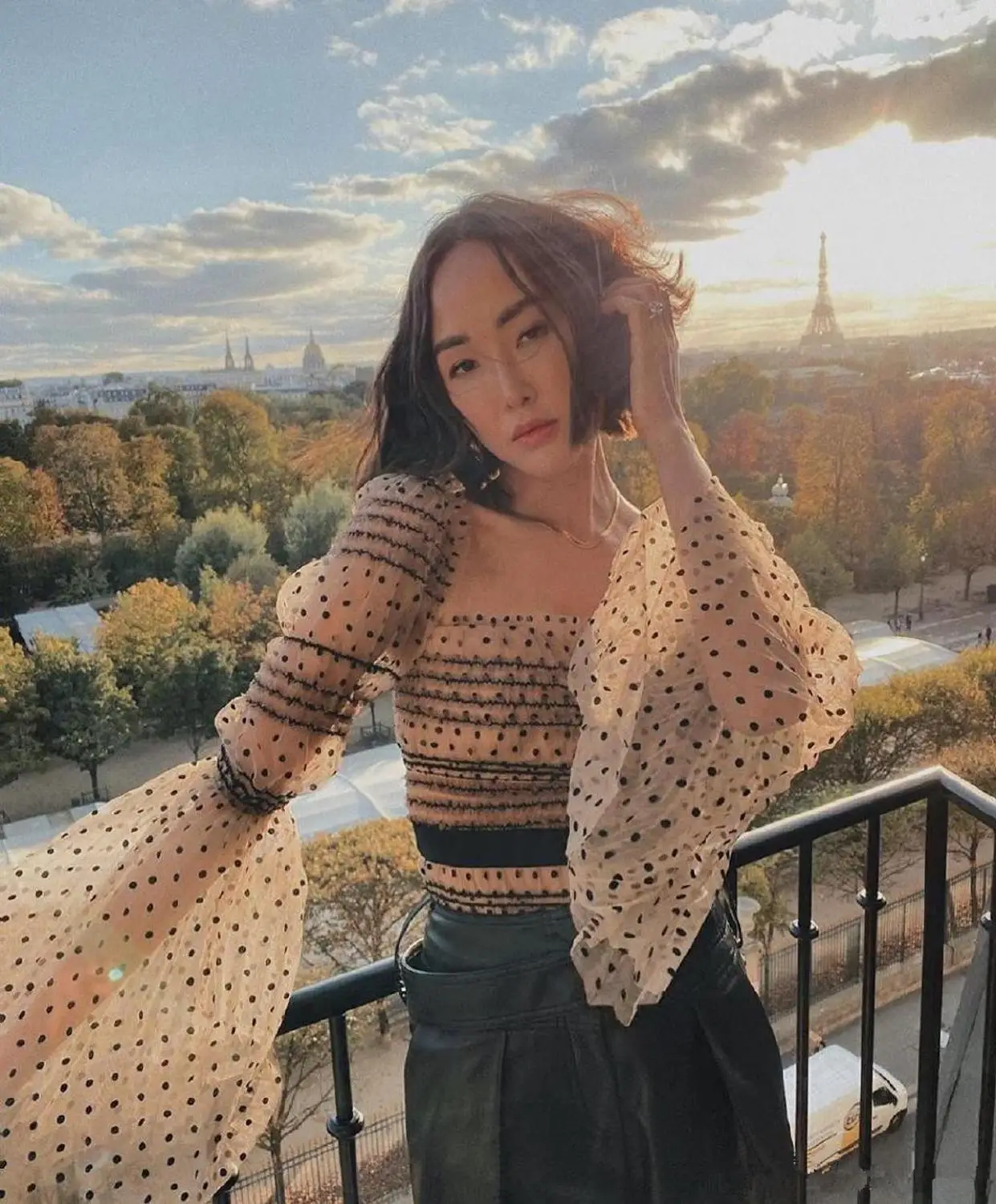 Новое поступление 2020 кружевные блузки и рубашки в горошек|Рубашки| |