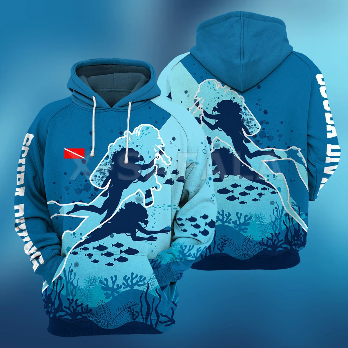 

Scuba Diving Female Design 3D Print XS-7XL Hoodies Man Women Harajuku Outwear Zip Men Pullover Sweatshirt Casual Unisex Jacket