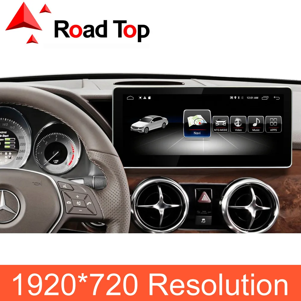 1920*720 Разрешение Android Экран для Mercedes Benz с gps-навигация радио стерео Bluetooth