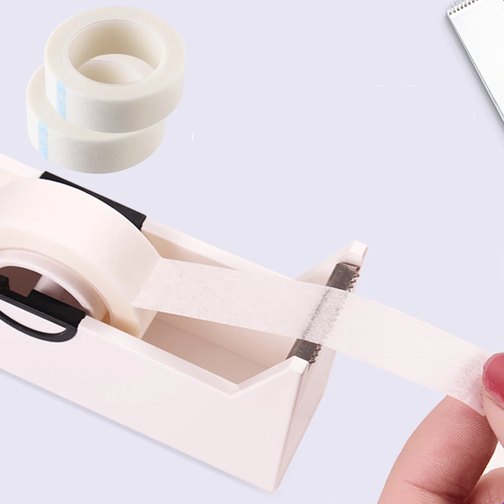 

1PC Plastic Adhesive Roller Tape Holder Eyelashes Extension Tape Dispenser Tape Cutter Manual DIY Packing Tools Sealing Machine
