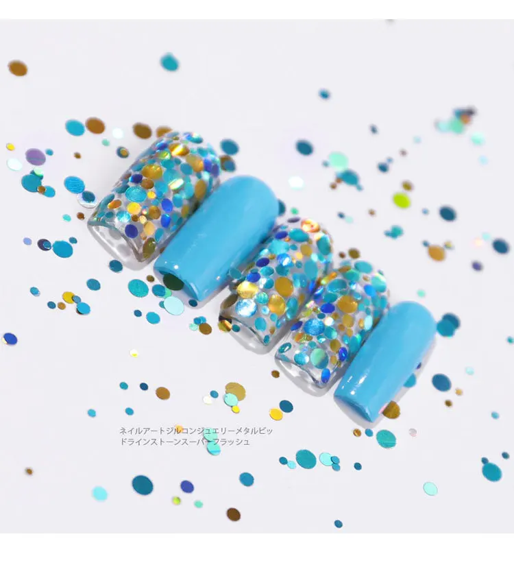 6 коробок/набор блестящая пудра в горошек | Красота и здоровье