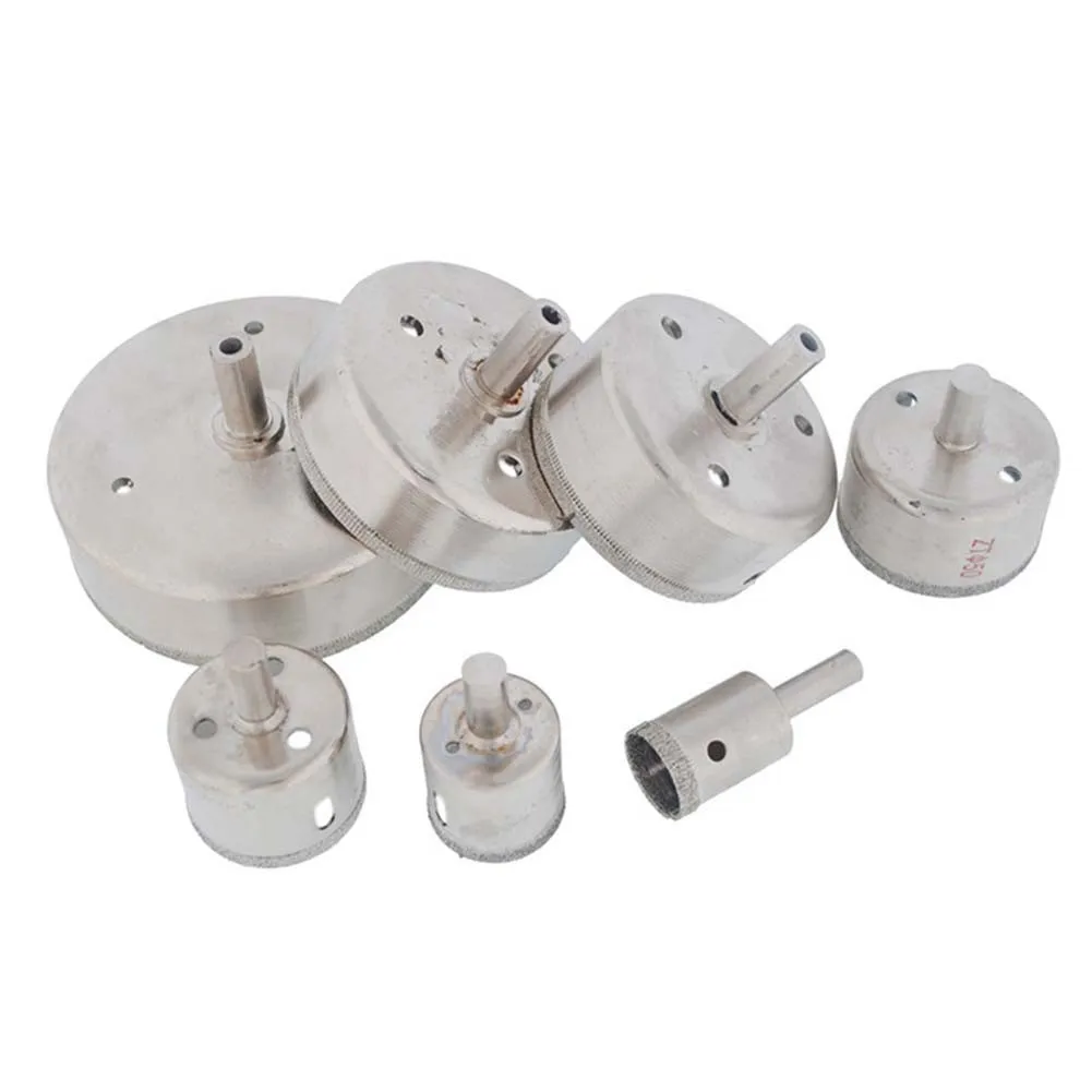 

Tile Glass Hole Openers High-quality 6-50mm15pcs High Quality Diamond Glass Drill Bit Glass Hole Opener