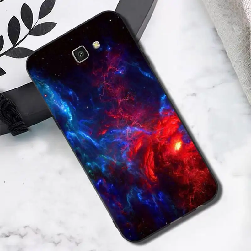 TOPLBPCS pace для galaxy universe Star Dark мягкий чехол телефона Samsung J4 plus J2prime J5 J6 2016 J7 8 core