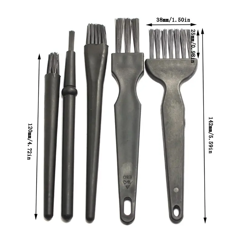 Антистатическая щетка 8 шт./компл. антистатические щетки безопасные чистящие для