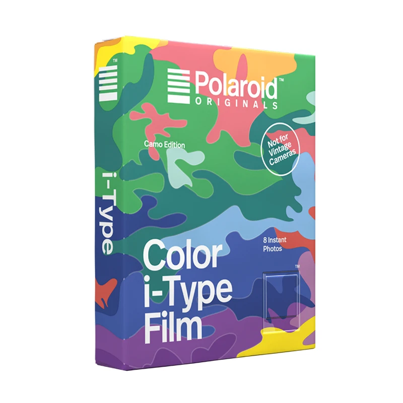 Camo Edition Polaroid Originals стандартная цветная пленка i-type и издание для камер i-type Onestep+ и Onestep2 VF - Цвет: Camo Edition
