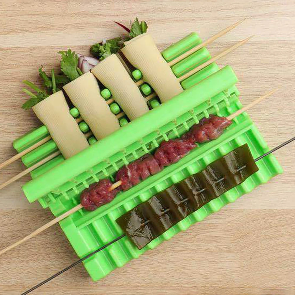 Multifunctional Barbecue String Artifact Wear Food Meat Device Skewer For Beef Pork Maker BBQ Tools Accessories Newly | Дом и сад