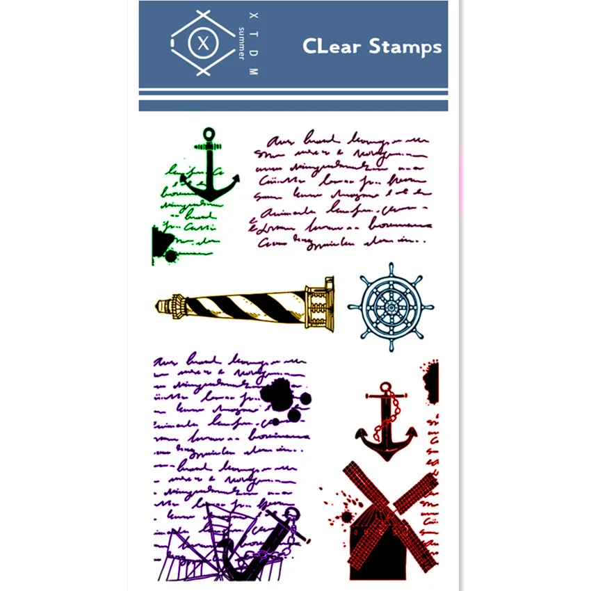 Прозрачные силиконовые штампы 11 х16 см | Дом и сад