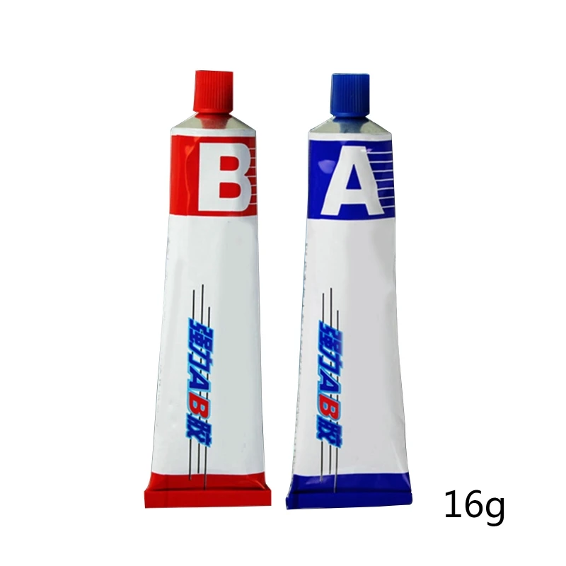 

2Pcs Strong Adhesive Gel Industrial Heat Resistance Cold Weld Metal Repair Paste A&B Adhesive Gel