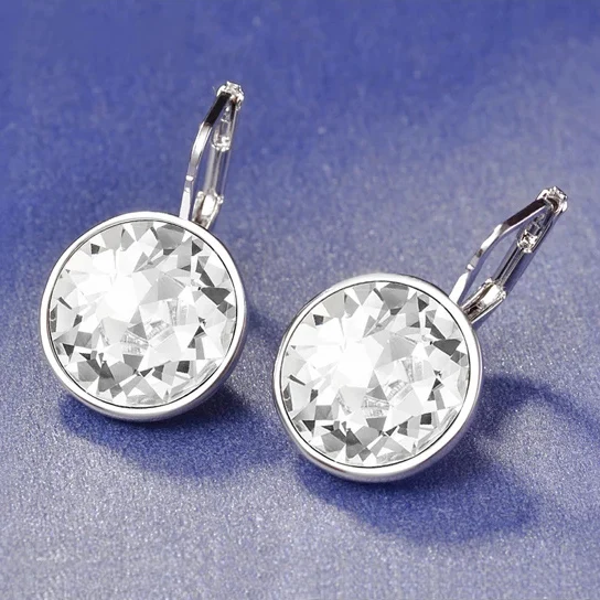Трендовые Стильные Классические серьги-капли с кристаллами Swarovski для женщин, Элегантные Серьги Brincos Pendientes, новые серьги, модное ювелирное изделие