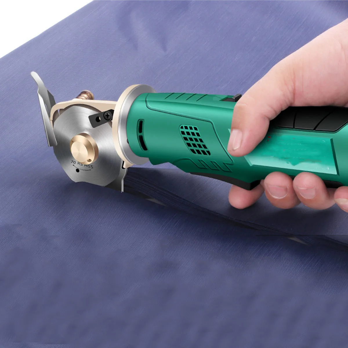 

Portable Wireless Electric Cloth Knife 12V Rechargeable Fabric Cutting Tools Handheld Leather Blade Portable Power Tools Cutting
