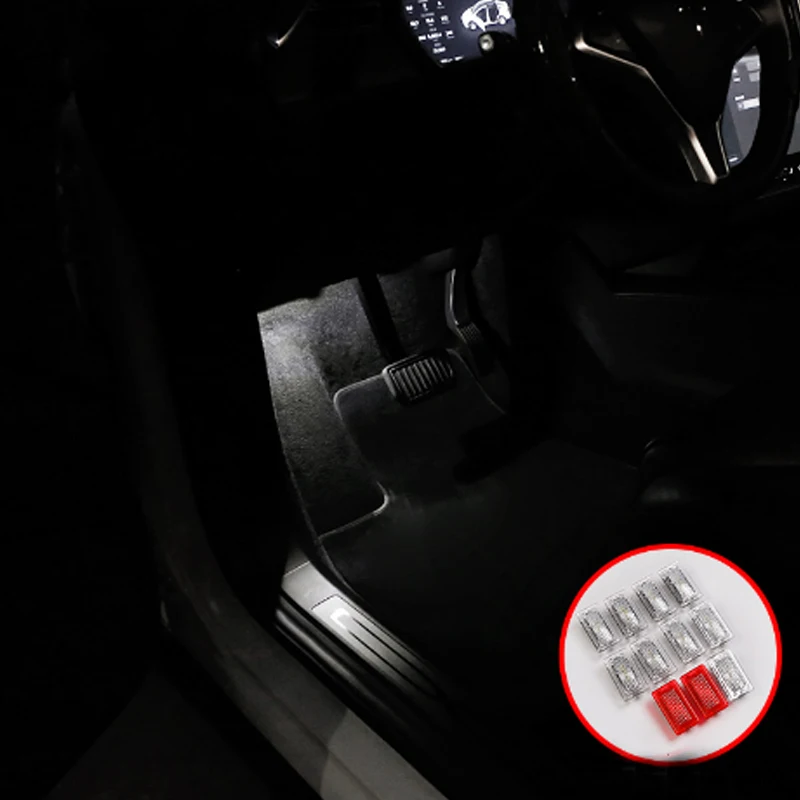 Подходит для Tesla модель s/x интерьер светильник ing двери анти столкновения