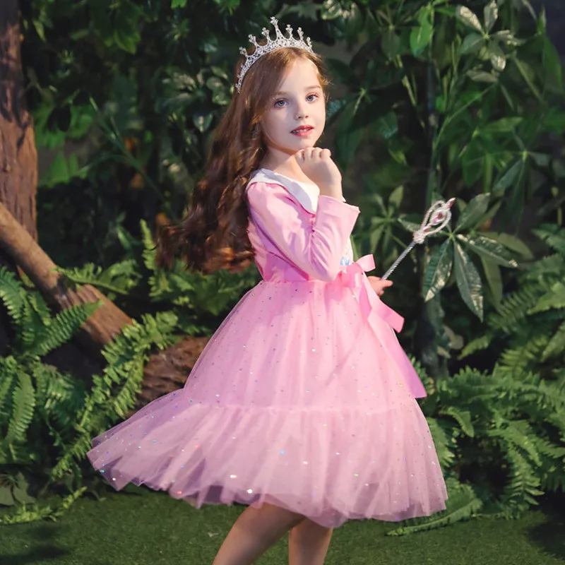 Baby Girl Elsa Princess Dresses Kids Toddler Christmas Birthday Party Winter Dress Teen Cartoon Cosplay Clothes Vestido 2019 New | Детская