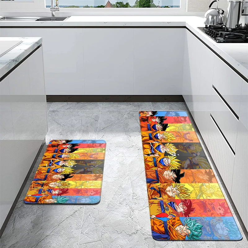 

1pc Anime Dragon Print Rug Interior Entrance Door Floor Mat Large Bathtub Soft Non-slip Cotton Mats Ball Bath Room Carpet 40x120