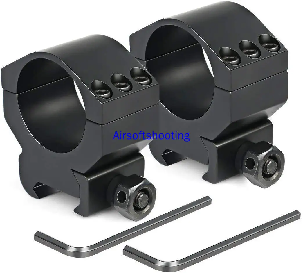 2 шт. охотничьи воздушные винтовки прицела крепление кольца 1 дюйм 30 мм 25 4 средний