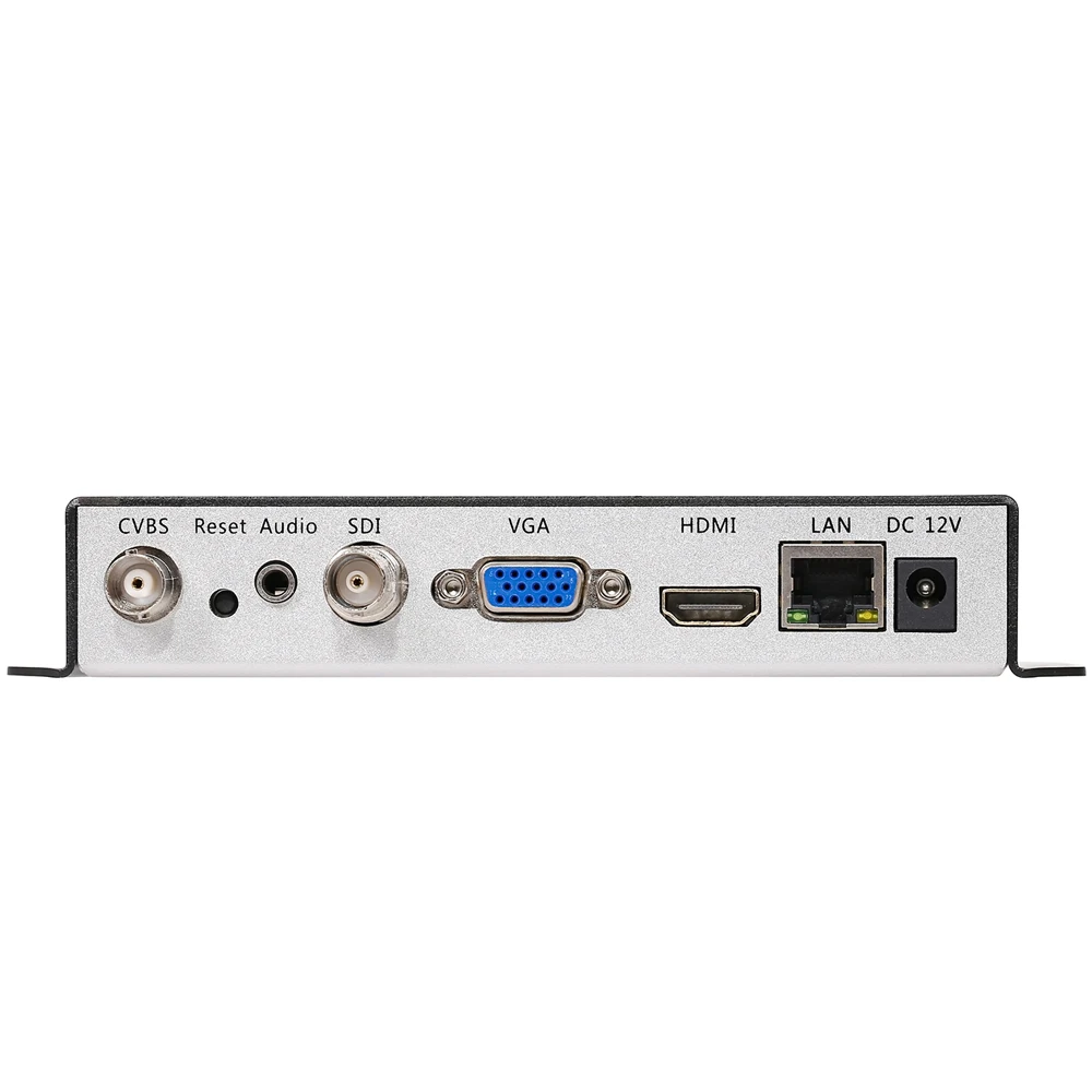 Декодер 4K H.265 H.264 SDI HDMI VGA CVBS HD-видео аудио потоковая IP-трансляция для декодирования