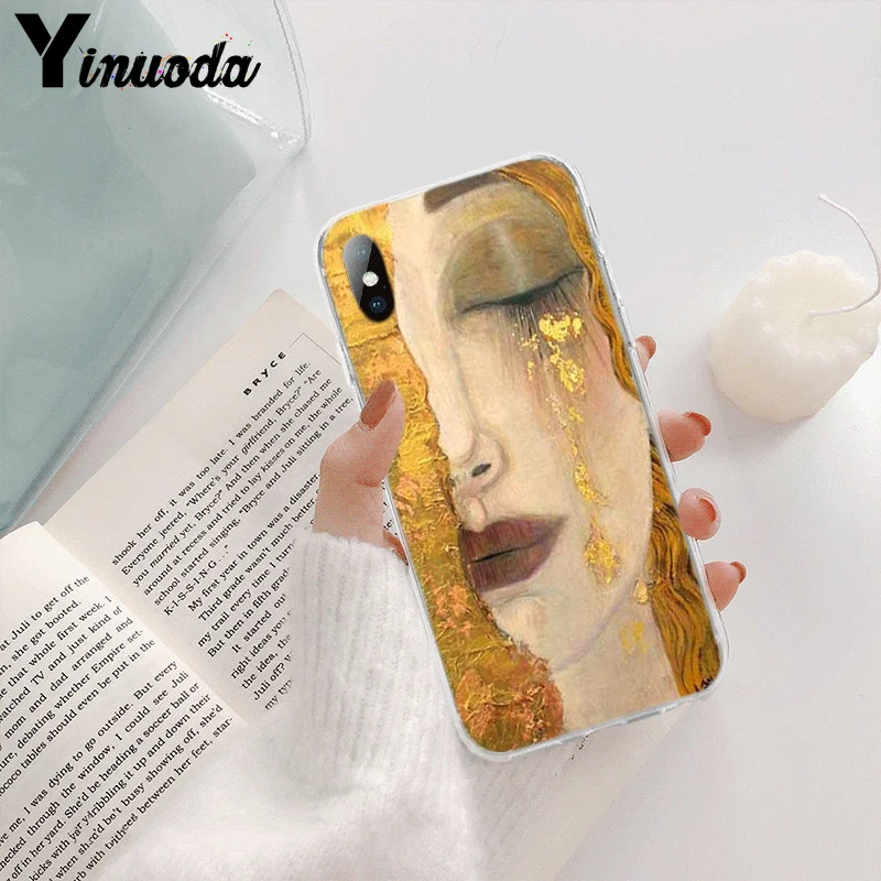 Новинка чехол Yinuoda Gustav Klimt для телефона iPhone 8 7 6 6S Plus X XS MAX 5 5S SE XR 11 pro max | Мобильные