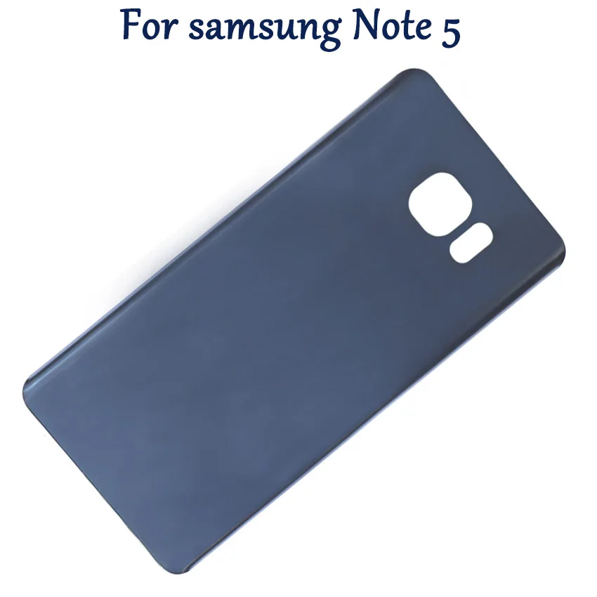 Чехол для задней крышки корпуса note5 для samsung Galaxy Note 5 N920 N920F с объективом, крышка для батареи, задняя крышка, замена стекла