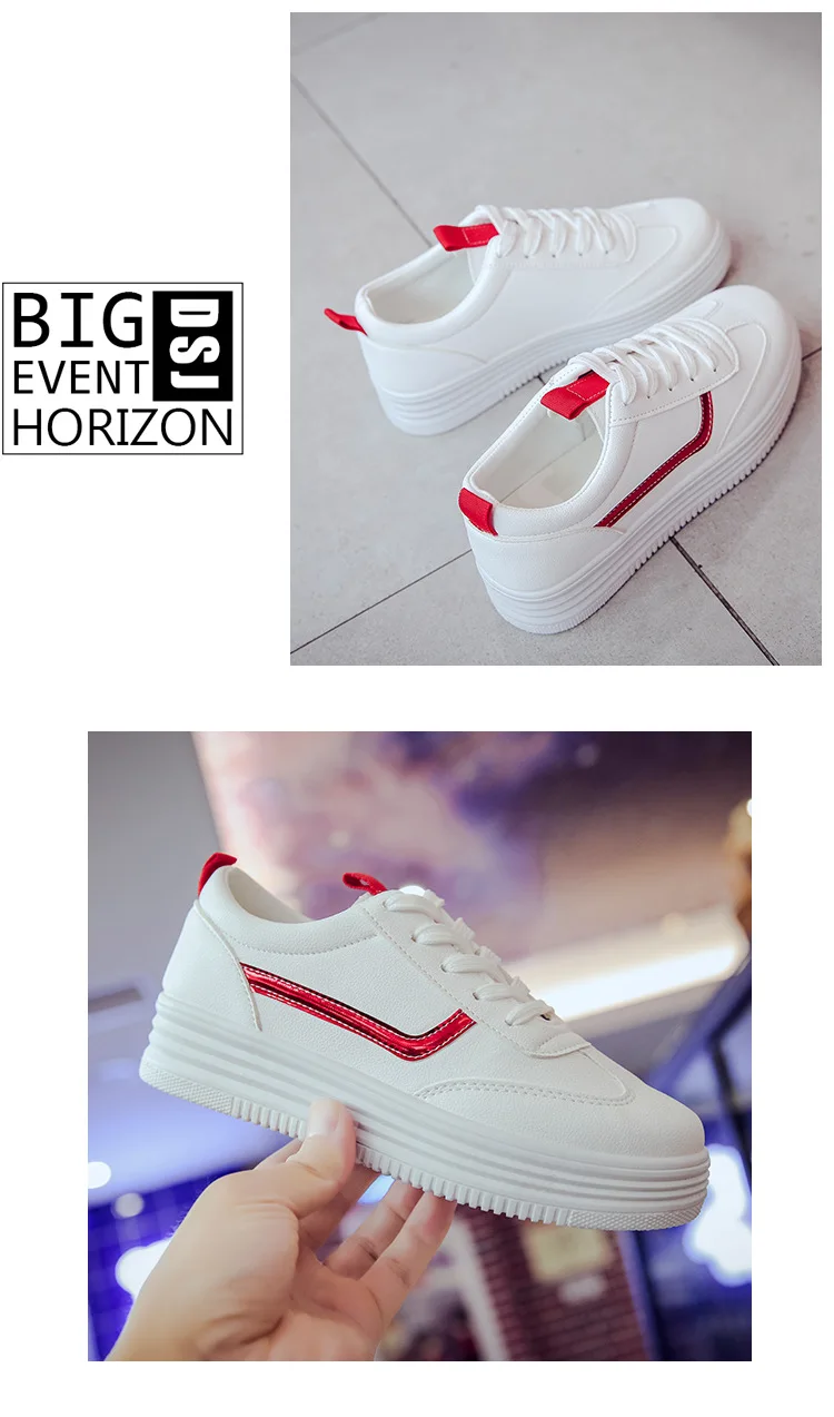 Women Shoes Autumn New Style Casual Sports Fashion Shoes Korean-style Stylish Versatile White Shoes Women's