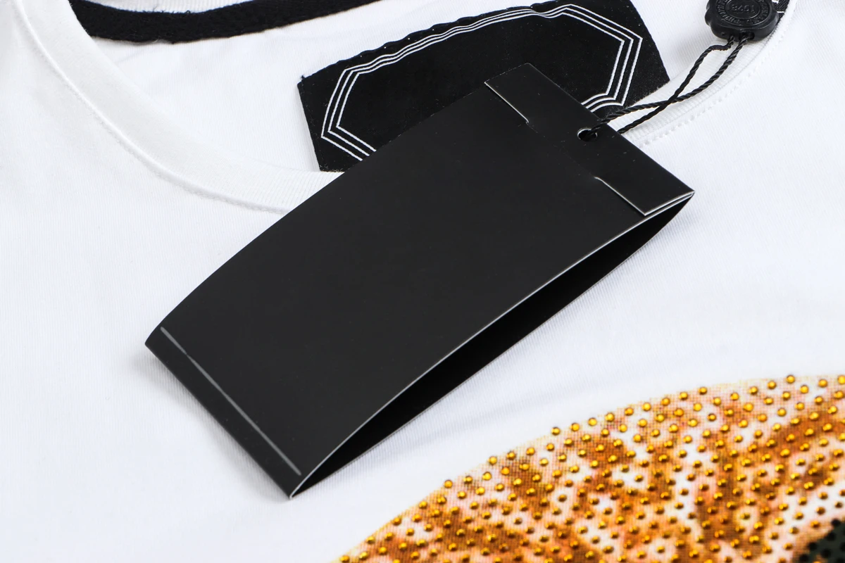 

PP Tshirt Fashion Men Round Neck Short Sleeve Luxury Brand