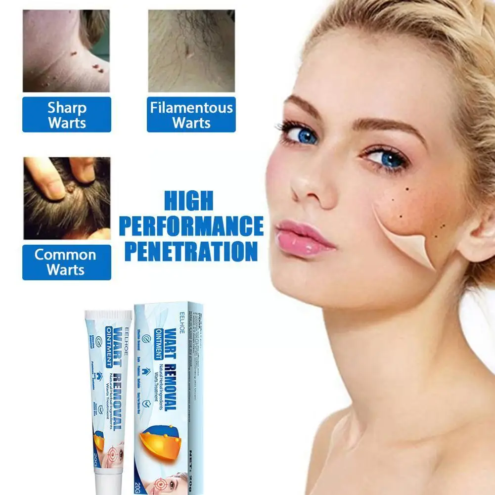 Антибактериальный крем для удаления бородавок на лице и теле 20 г |