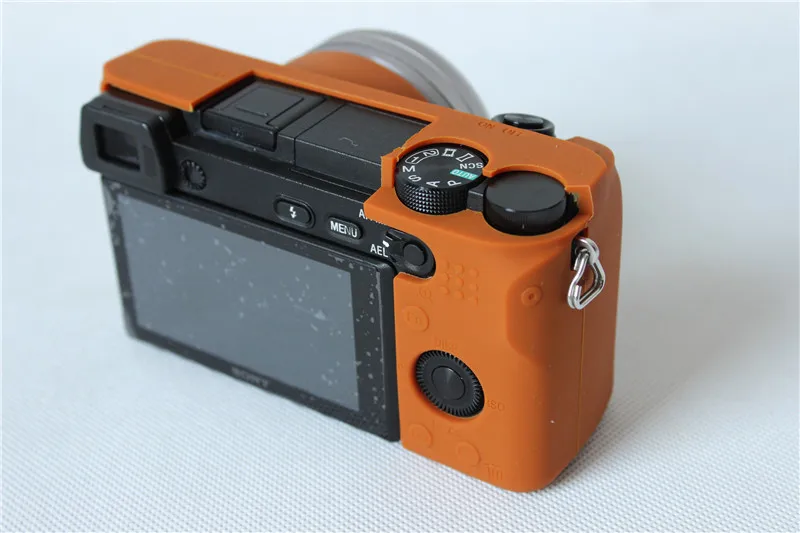 Сумка для камеры sony A6300/A6400 Мягкий силиконовый чехол для камеры защитный чехол