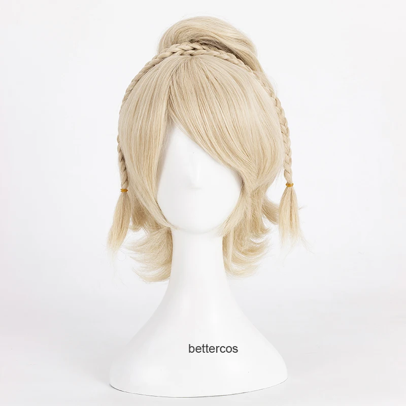 Final Fantasy XV Lunafreya Nox Fleuret принцесса Луна Косплэй парик короткие светильник блондинка