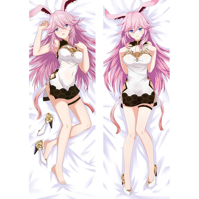 

Чехол для подушки Game Genshin Impact Dakimakura,Honkai Impact 3 Yae Sakura double cara, estampada, ropa de cama para el доме