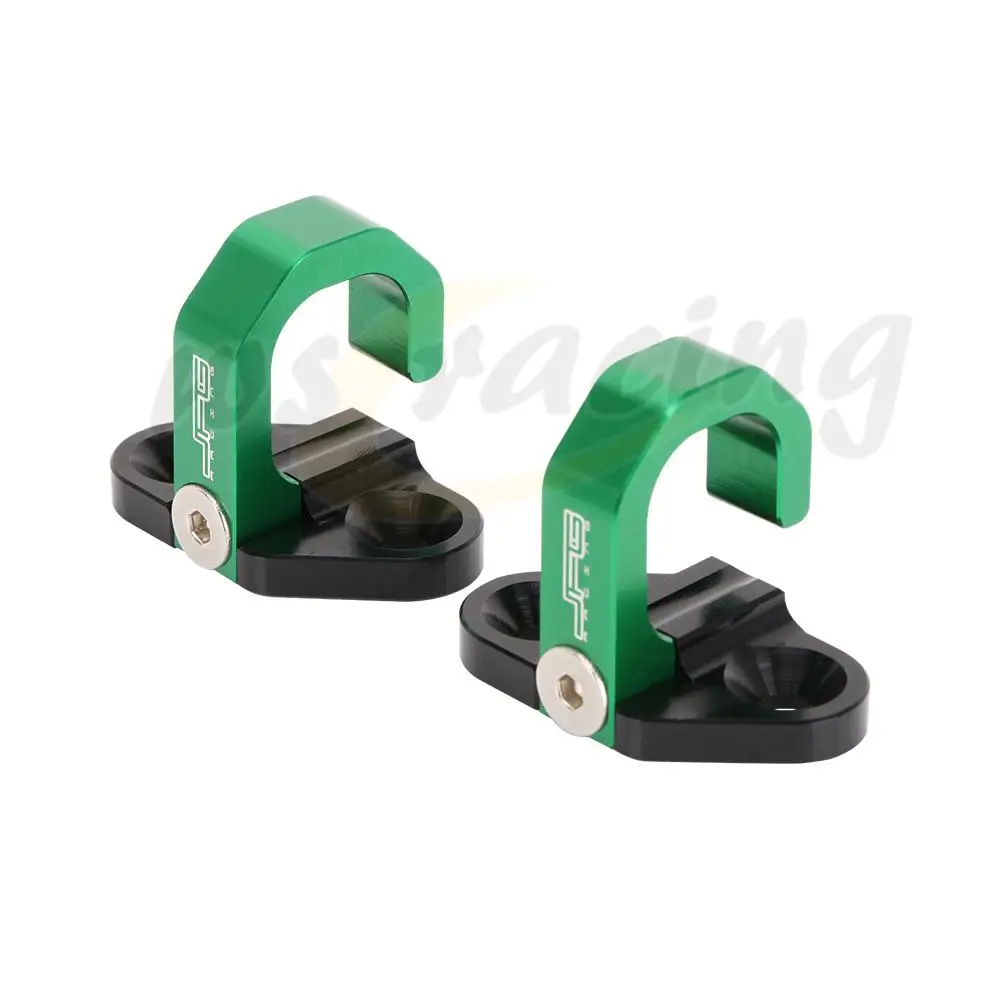 Задний тормозной шланг с ЧПУ зажим держатель направляющая для Kawasaki KX100 KX125 KX250 KLX250