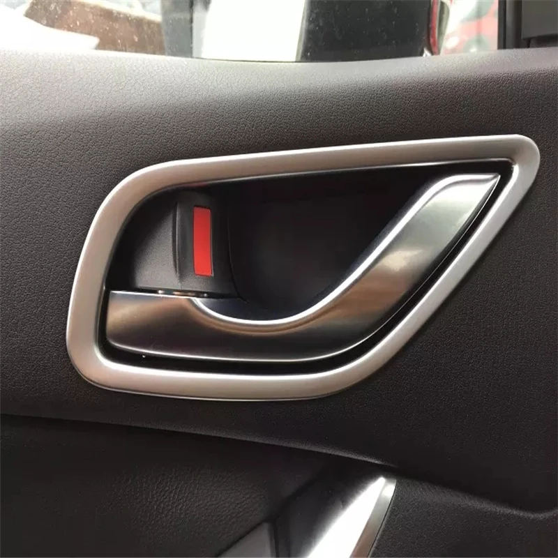 

WELKINRY Стайлинг автомобильной крышки для Mazda CX-5 2012 2013 2014 2015 2016 ABS хромированный интерьер дверная чашка чаша ручка отделка