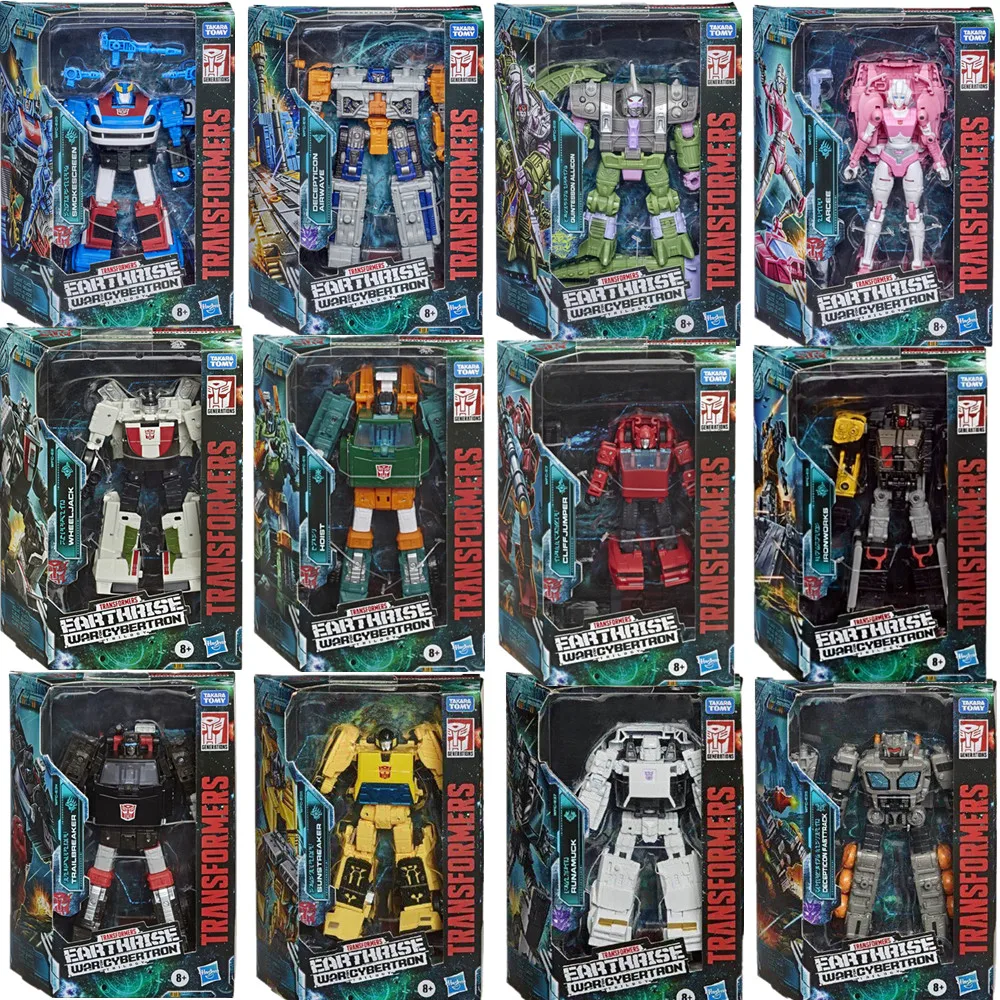 Фигурка трансформера Hasbro Toys поколения война за Кибертрон: земля Rise WFC серия Optimus