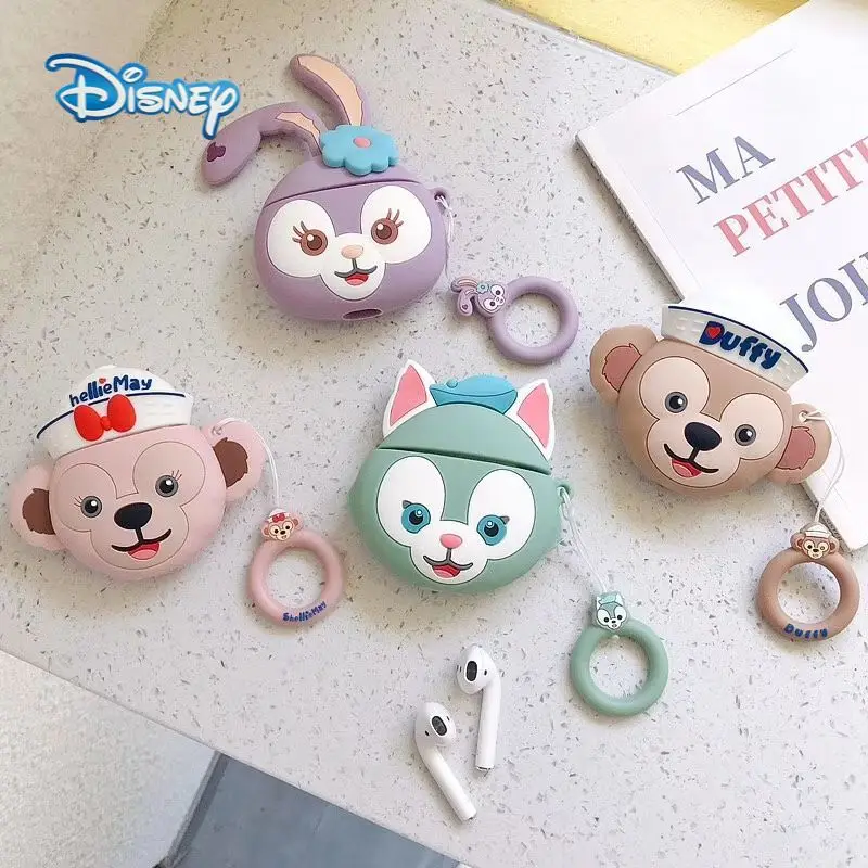 

Disney Duffy Cartoon Cover for Apple Airpods 1 2 airpod Pro 3 Wireless Bluetooth Earphones Case Silicone Cute Headphone Cover