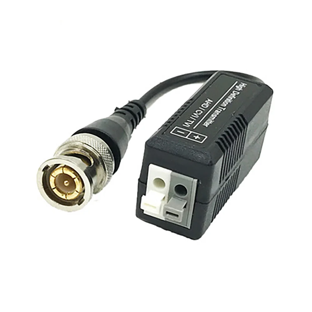 2 шт. аналоговый кабель передатчик AHD CVI TVI HD с витой парой BNC Cat5 адаптер CCTV|Коробки