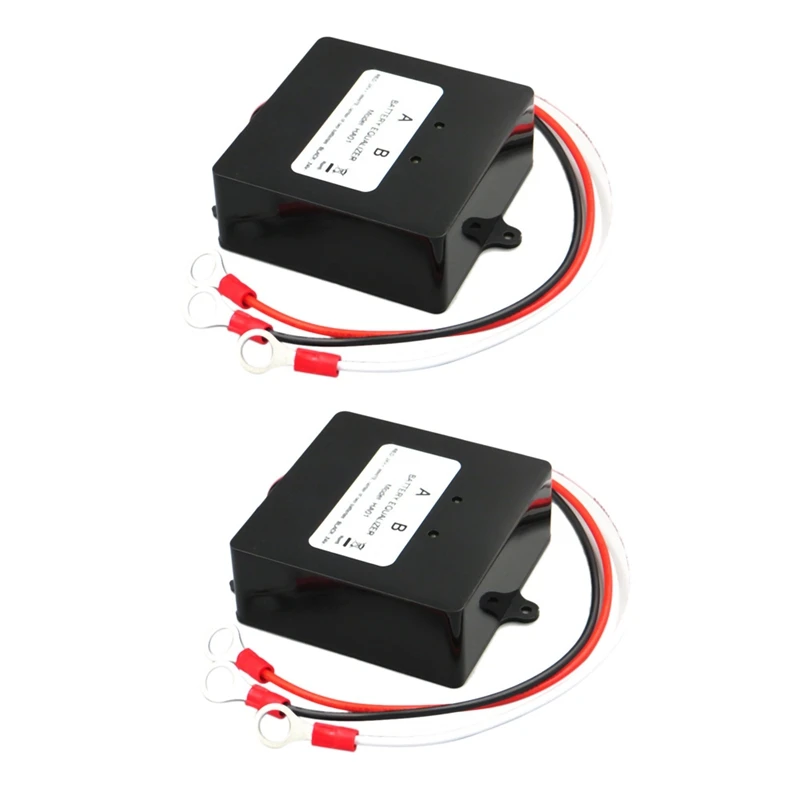 

2X HA01 Solar Battery Voltage Equalizer For 24V Lead-Acid Gel Battery Balancer Stable Battery Solar System