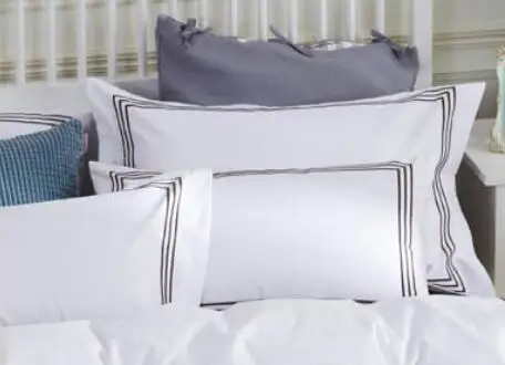 Роскошные 100% Египет постельное белье из хлопка с вышивкой на каблуке 5 звезд